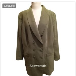 New with Tag HBS double breasted two pieces pantsuit size 18 Tall